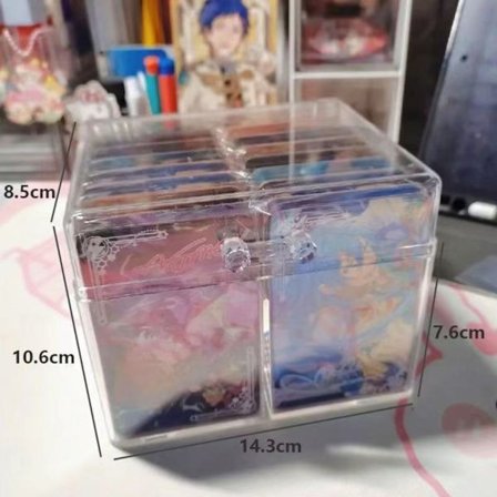 Photocard Storage Box Organizer 2 SLOTS 2 SLOTS