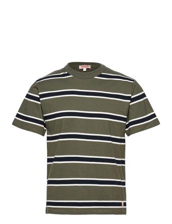 T-Shirt Héritage"Barnaby" Green Armor Lux