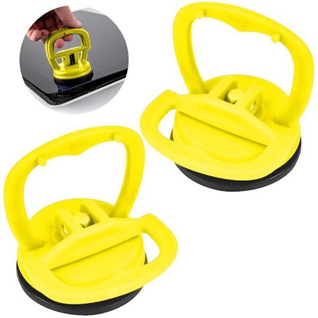 Heavy Duty Suction Cups 2 Pcs Screen Suction Cup Phone Computer Screen Repair Tools Compatible For Ipad, Imac, Macbook, Tablet, Laptop, Iphone, Samsun