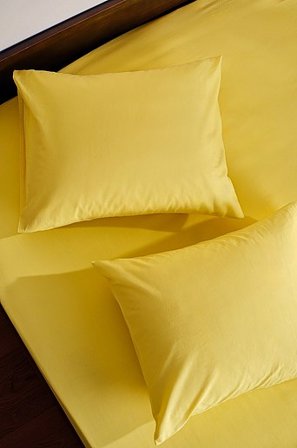 Jotex - Örngott 2-pack 50x60 Cm Ekologisk Citrongul ZACK - Köp Örngott hos Jotex