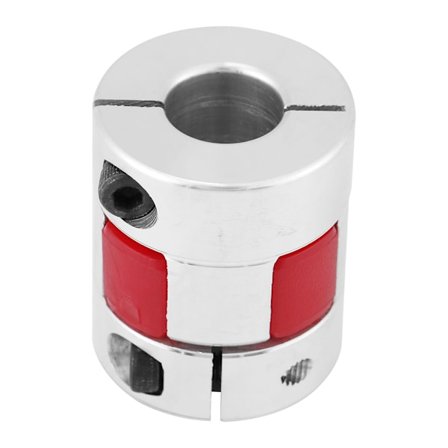 1 st. Aluminiumlegering Plommonaxelkoppling Koppling Anslut D25 L30 10-12mm