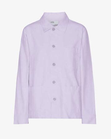 Organic Workwear Jacket - Soft Lavender - Female - M