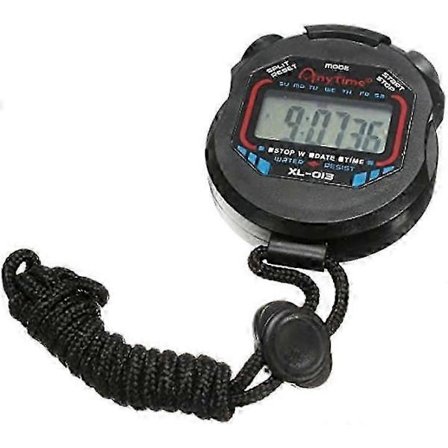 Digitalt Stoppeklokke, Elektronisk Stoppeklokke, Løpestoppeklokke, Timer, Sportstoppeklokke