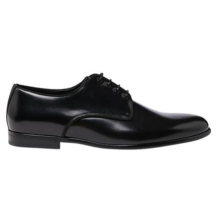 Dolce & Gabbana, Derby Flat shoes Czarny, Mężczyzna, Rozmiar: 43 EU