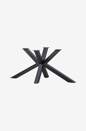 WOOOD - Korsformat ben - Svart - Bord - Från Homeroom