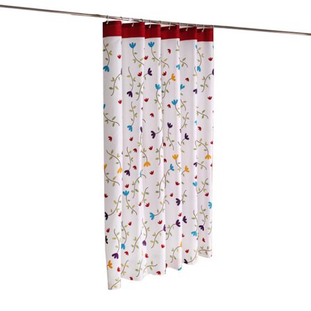 Tjock vattentät polyester duschdraperi 240 bred * 200 hög CM