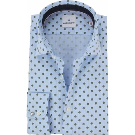 Blue Industry Overhemd , Blauw , Heren , Maat: L