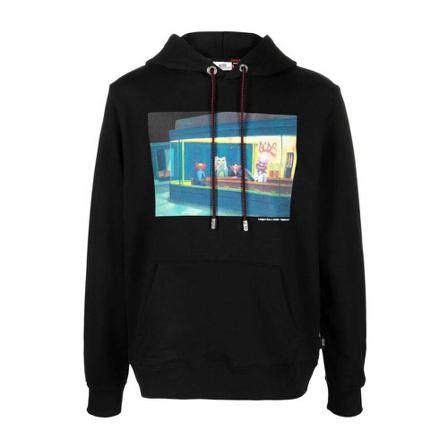 Gcds Hoodies Sort, Herre