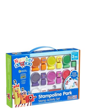 Learning Resources | Numberblocks Stampoline Park Stamp Activity Set | ONE SIZE