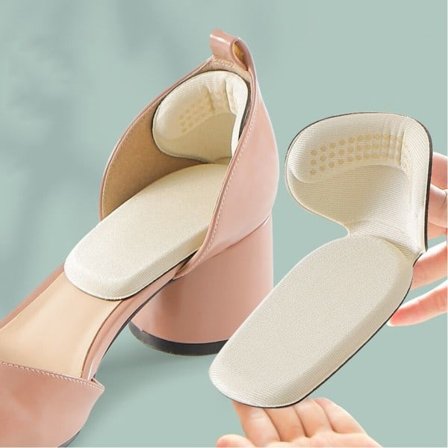 2 paria puoli pohjalliset selkä tarrat korkeat korkokengät vuori sisäosa kantapää kipu helma suoja tyyny pehmusteet