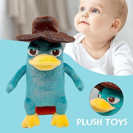 Ihana Perry The Platypus -pehmolelu Pehmeä täytetty lelu Lapsen halailu tyyny Lahja