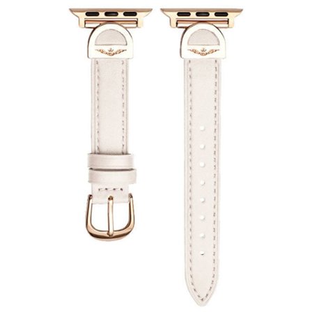 Apple Watch Ultra 2 Ultra 49mm / Series 9 8 7 45mm / 6 5 4 SE (2022) SE (2023) SE 44mm / 3 2 1 42mm Watch band Microfiber Leather Strap - Grey