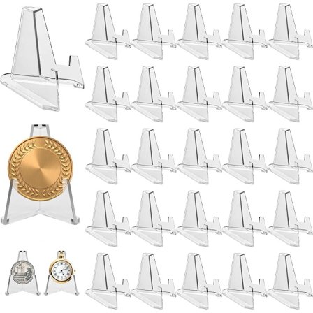 Møntdisplay - 24 Stk. - Møntstativ - Kortholder - Holder Egnet til Kort - Kortholder