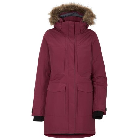 Didriksons Jamila Girls Parka 3 Children synthetic-lined parkas Red 140