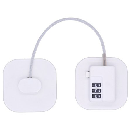 Mini Køleskab Digital Adgangskode Lås Børnesikkerhedsskab Stærk Klæbemiddel Punch Free