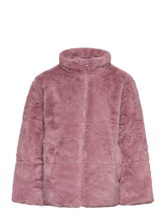 Nkfmosa Fake Fur Jacket Pb Name It Purple
