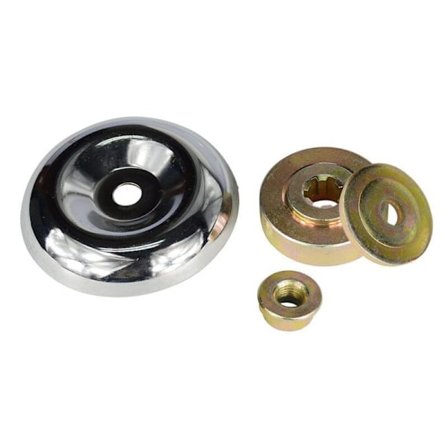 Universal wire lukeplate, gresshode manganhjul børste tilbehør