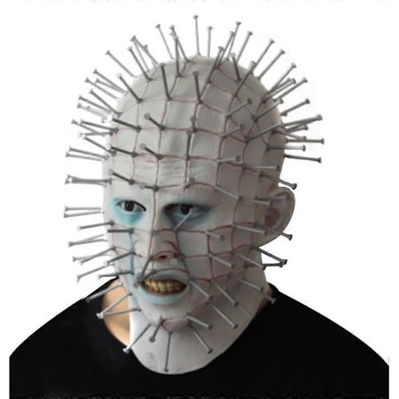 Halloween-teemainen luova Hellraiser-naamio, kauhuhenki, pääpeite, kynsimaskki (FMY)