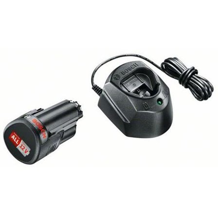 Bosch DIY GAL 1210 CV + 2x1,5Ah Ladepakke 2 stk. 1,5 Ah-batterier og lader, Maskintilbehør & forbruk