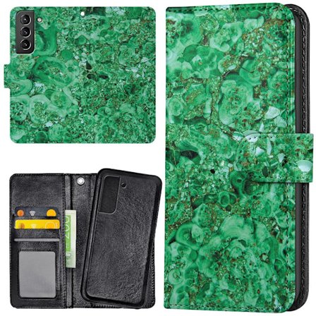 Samsung Galaxy S22 - Lommebok Deksel Marmor