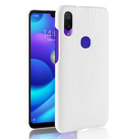 Croco Xiaomi Redmi Note 7 / Xiaomi Redmi Note 7S skal - Vit