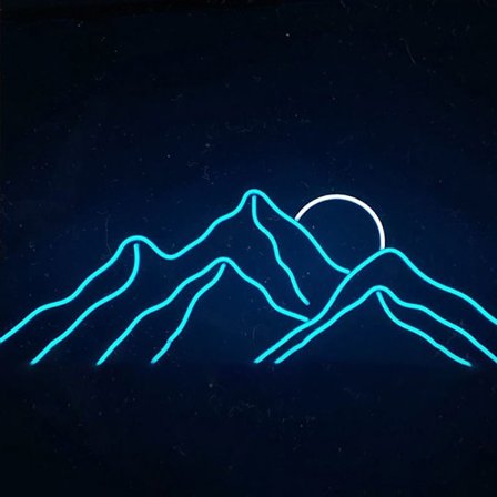 LED Sunset Sunrise Neon Neon Sign Light D D