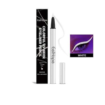 Neon nestemäinen eyeliner juhliin