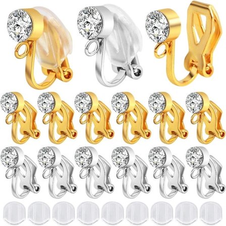 Clip-on Ørering Øreringe Clips Konverter Uden huller i ørerne