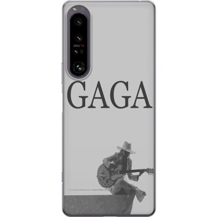 Kompatibelt Mobildeksel til Sony Xperia 1 IV Stitch omgitt av blåbær med søt kawaii-stil teddybjørn