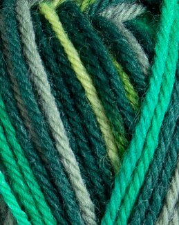 Garn Järbo Raggi 100g Grönmelerad