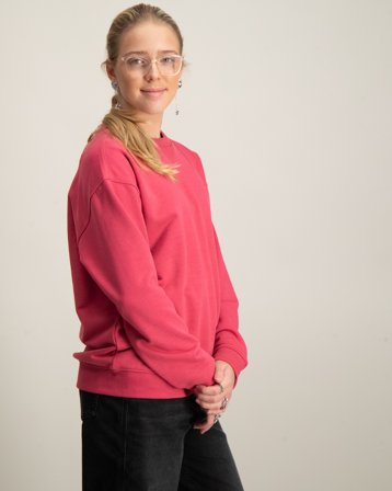 Tommy Hilfiger U TIMELESS SWEATSHIRT Rosa Tröjor Tjej - Kids Brand Store