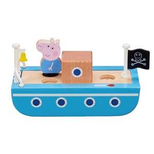 Peppa Pig Blue Wooden Play Boat 24 months - 4 years - Toy figures & playsets - 24 months - 4 years - Pink
