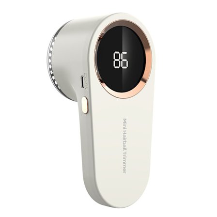 Fusselbørste, kan fjerne lo fra gensere og tepper (Hvit)