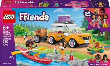 Lego Friends Bil til venskabs-roadtrip Byggesæt 42659, Børn & Forældre, Motorik & Bevægelse, Klodser Og Stabletårne