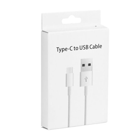 USB-C till USB-A kabel 3.1 / 3.0 HD2 1m - Vit