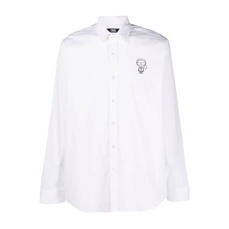 Karl Lagerfeld Shirt , Wit , Heren , Maat: L