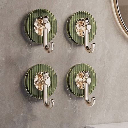 4STK Veggorganiseringskrok Gjennomsiktig kleskrok FARGE 1 FARGE