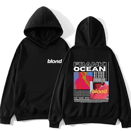 Frank Ocean Merch Sweatshirt Blonde Album Hættetrøje Kvinder Hip Hop Efterår Vinter Sweatshirt Hættetrøje