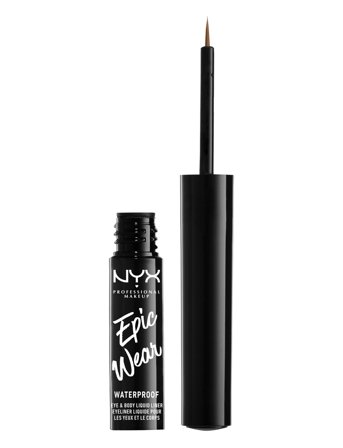 NYX Professional Makeup Epic Wear Metallic Liquid Liner - Brown - 3.5 ml
