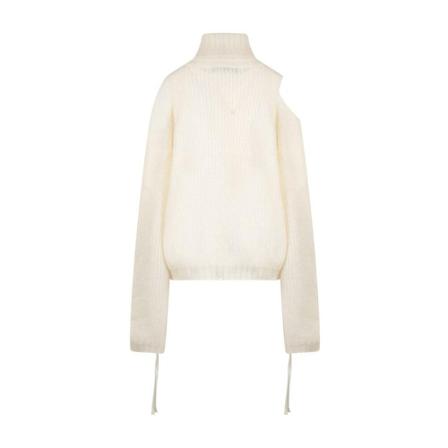 Andrea Adamo Cardigans Hvid, Dame