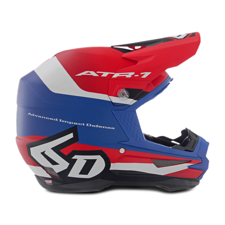 Crosshelm 6D ATR-1 Pace Blau/Weiß XL