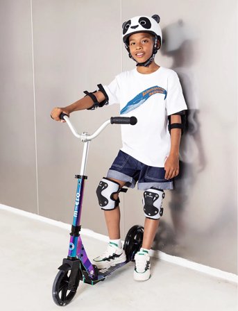 Micro Micro - Hjelm - 3D Panda M - White - M