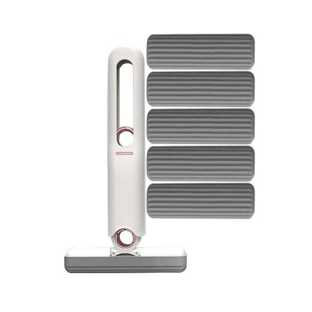 Mini Klemmemop Gulvrensning Mop Husholdning Vandabsorption Vådt Og Tørt Slidstærkt Til Hjemmet