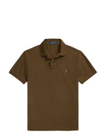 The Iconic Mesh Polo Shirt Designers Knitwear Short Sleeve Knitted Polos Grey Polo Ralph Lauren