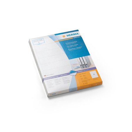 Self-adhesive labels, 192x34 mm