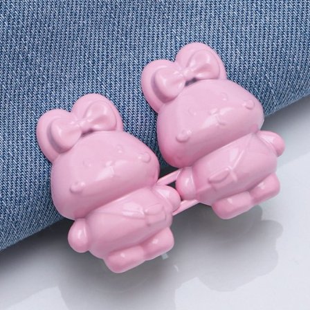 2kpl housujen vyötärön kiristin vyötärönappi PINK-2PCS PINK-2PCS