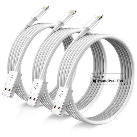 3X Lightning USB kabel till Apple (2 Meter)