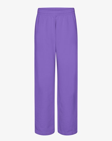 Organic Straight Leg Sweatpants - Ultra Violet XS