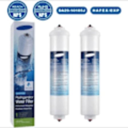 2 kappaleen setti Samsung DA29-10105J HAFEX/EXP WSF-100, DA99 02131B, EF9603, Haier LG jääkaapin vedensuodatin (PA)