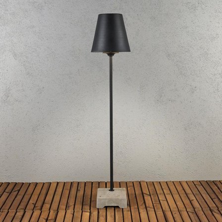 Konstsmide Lucca Lounge Standard lampe 60 W, E24-stik Sort, Belysning